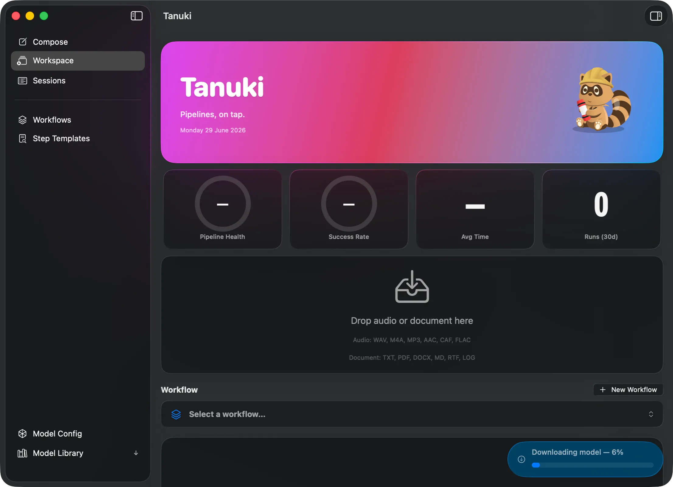 Tanuki Main Page